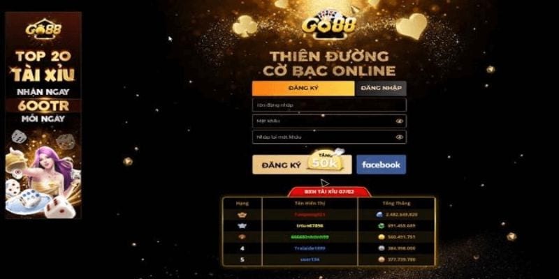 Giới thiệu về cổng game Go88