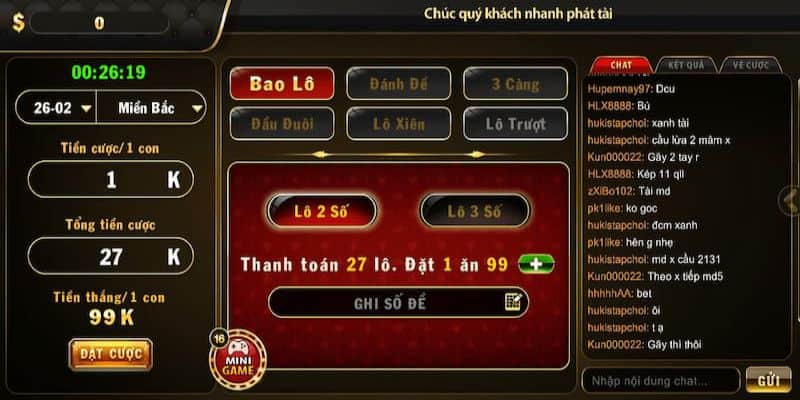 Các minigame tại Go88