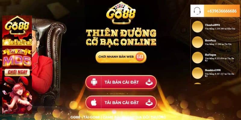 Hướng dẫn các bước tải Go88 về android và ios