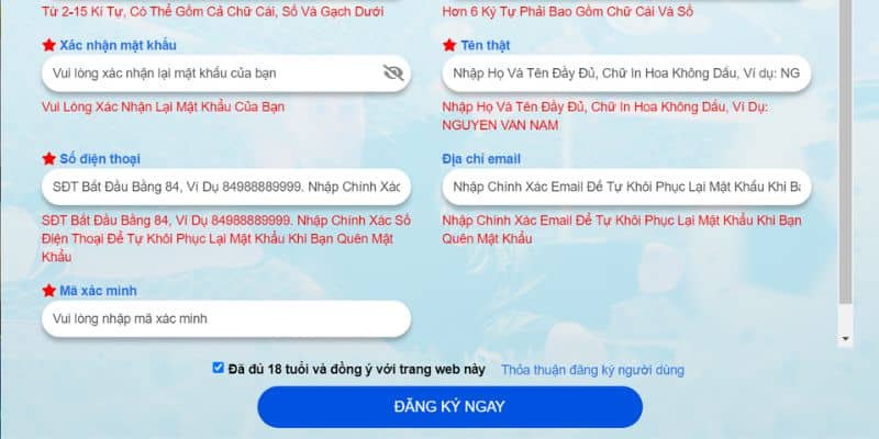 Hướng dẫn đăng ký tài khoản