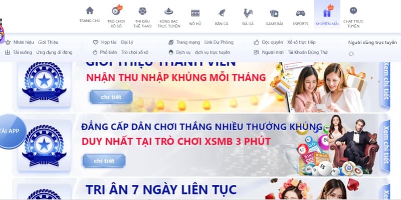 Sự kiện khủng cho người chơi khi tham gia  